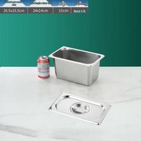 Huabeishi Stainless Steel Gastronorm Pan with Lid