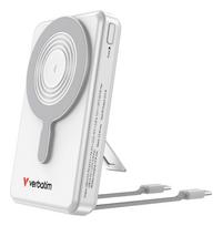 Verbatim Charge'n'Go 2C & Display Power Bank 10000 mAh Silver