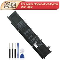 Rechargeable Lithium Battery For Razer Blade 14  Ryzen 2022 2021 RC30-0370 RZ09-0370 RZ09-0368 Laptop Battery 61.6Wh
