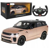 Žaidimų zona | PC | Konsolės | Priedai // Radijo valdomi žaislai ir priedai // Auto Range Rover Sport SV Zdalnie Sterowane RC Złote Rastar 1:14