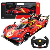 Žaidimų zona | PC | Konsolės | Priedai // Radijo valdomi žaislai ir priedai // Auto Ferrari 499P Samochód Zdalnie Sterowany RC Czerwone Rastar 1:24