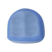 PVC Hot Tub Booster Seat Non-Slip Inflatable Spa Booster Seat Mat Home Relaxation with Suction Cup Bathtub Spa Pad mėlyna
