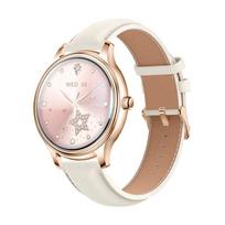 COLMI L28 Smart Watch (Gold + gold leather strap)