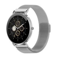 Denver SWC-394S 3.35 cm (1.32") AMOLED 43 mm Analog 466 x 466 pixels Silver