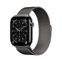 Apple Watch Series 11Â GPS + Cellular 46mmÂ Slate Titanium Case with Slate Milanese Loop - S/M