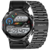 Smartwatch Gravity GT21-1 Silicone Strap / black