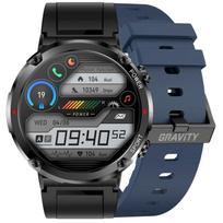 Smartwatch Gravity GT21-5 with Silicone Strap / Navy Blue