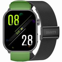 GRAVITY GT28-4 Men's Smartwatch Strap + Bracelet / green-black