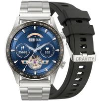 Smartwatch Gravity Bracelet + Strap GT10-6 / silver