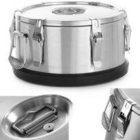 Steel thermos container for transporting food 10L - Hendi 710104
