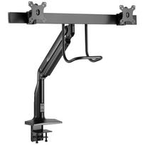 HAGOR gas lift arm dual, monitor holder (black)