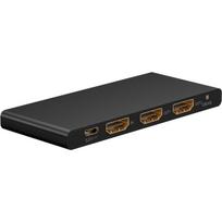goobay HDMI Splitter 1 to 2 (4K @ 60Hz) (black)