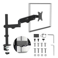 Maclean monitor mount, gas spring, 17"-32", 2-10kg, black, MC-135