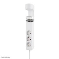 Neomounts DS22-840WH6 Desk socket with clamp and USB-C and USB-A ports - Quick charge