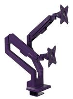 Arozzi AZ-ALZARE-NEO-DUO-PP monitor mount / stand 81.3 cm (32") Desk Purple