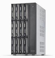 TerraMaster T12-500 Pro NAS Mini Tower Intel® Core™ i7 16GB DDR5 0 TB Grey