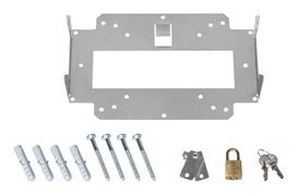 LANCOM Wall Mount + Lock (LN, Bulk 10) Metallic