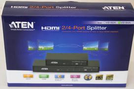 SALE OUT. Aten VS184A 4-Port 4K HDMI  Splitter | SALE OUT. Aten | 4-Port 4K HDMI Splitter | VS184A | Warranty 24 month(s) | UNPACKED