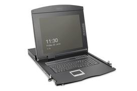Digitus DS-72221-2GE rack console 48.3 cm (19") 1920 x 1080 pixels Black 1U