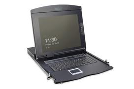 Digitus 17" LCD KVM Console, 8-Port VGA, german Keyboard