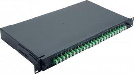 Helos 375555 rack cabinet 1U Black