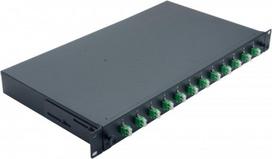 Helos 375553 rack cabinet 1U Black