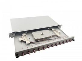 Helos 375558 rack cabinet 1U Grey
