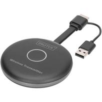 Digitus Wireless HDMI Transmitter Click & Present PRO, HDMI extension (black)