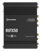 Teltonika RUTX50 wireless router Gigabit Ethernet Dual-band (2.4 GHz / 5 GHz) 5G Black