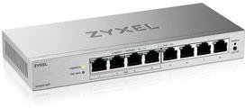 Zyxel GS1200-8HPV3 8P Gigabit PoE Switch (gray, 68W PoE+ Budget)