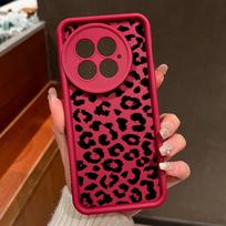 Phone Case for OnePlus 13 12 Leopard Print Shockproof Bumper TPU Silicone Soft Cover Fundas for OnePlus 13T 13R 12R 11R Coque OnePlus 13R