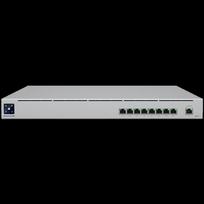 Ubiquiti USW-Mission-Critical switch with integrated 368Wh Lithium-ion battery, capable of providing uninterruptible power for 8 devices.