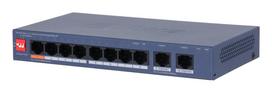 Dahua Technology CS4010-8ET2GT-60 network switch Managed L2 Gigabit Ethernet (10/100/1000) Power over Ethernet (PoE) Blue