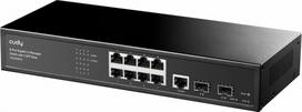 Cudy GS2008S2 network switch Managed L2 Gigabit Ethernet (10/100/1000) 1U Black