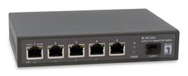 LevelOne GEP-0625 network switch Unmanaged 2.5G Ethernet (100/1000/2500) Power over Ethernet (PoE) Black