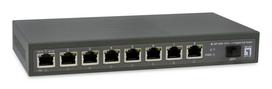 LevelOne GEP-0925 network switch Unmanaged 2.5G Ethernet (100/1000/2500) Power over Ethernet (PoE) Black