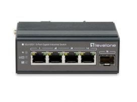 LevelOne IGU-0501 network switch Gigabit Ethernet (10/100/1000) Black