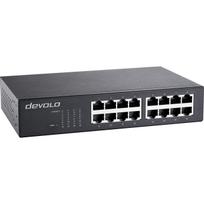 devolo Gigabit Ethernet Switch 16 Port 7235 black