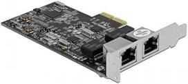 DeLOCK PCI Express x2 Card to 2 x RJ45 2.5 Gigabit LAN RTL8125 LAN Adapter