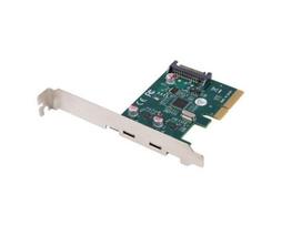 Lanberg PCI-Express X1 Card to 2X USB-C 3.2 GEN 2X1 Low profile | PCE-UC3-002