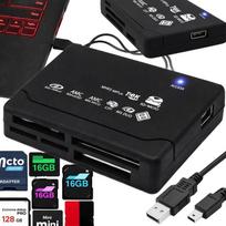 Nešiojamieji kompiuteriai, užrašų knygelės, priedai // Nešiojamųjų kompiuterių priedai // Czytnik kart pamięci micro sd usb usb-c sdhc cf sm-e378