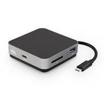 OWC USB-C Travel Dock E grey / black - 6 ports, 100W