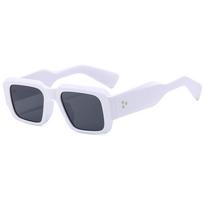 Mi Nail Designer Square Minimalist Sun Eyeglasses Male Polygonal Sunscreen Sunglasses INS Personalized Stylish Sunglasses Women