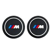 2025 Car For BMW 2Pcs Silica Gel Car Coaster Water Cup Anti-slip Pad For BMW X1 X2 X3 X5 X4 X6 X7 G30 G20 G32 G11 G12 F40 F30 F2