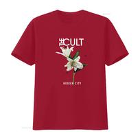 The Cult Band Rock T Shirt Ian Astbury Hidden City Album Print S 5XL vintage Washed Top For Everyday Wear Slightly Stretched S