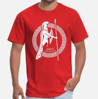 Ancient Greece History Greek Myth God of War Ares TShirt 100 Cotton ONeck Summer Short Sleeve Casual Mens Tshirt Size S3XL S
