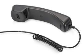 Digitus USB telephone handset, headset (black)