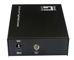 LevelOne RJ45 to SFP Gigabit Media Converter, 802.3bt 90W PoE PSE