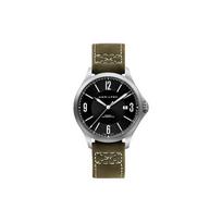 Hamilton Khaki Aviation Series Automatinis Mechaninis Laikrodis 50M Atsparus Vandeniui 42Mm Juodas Ciferblatas Natūralios Odos Dirželis Vyriški Laikrodžiai H76665835 Black Dial