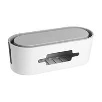 1Pc Electronics Cable Storage Box Plug Wire Organizer Anti-Dust for Charger Management Accessories balta